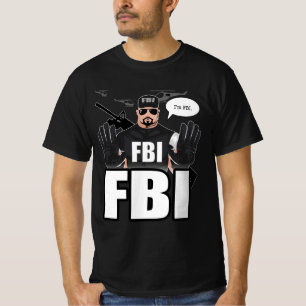 T-shirt Je suis FBI