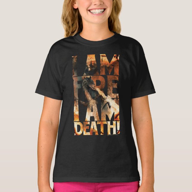 T-shirt Je Suis Feu Je Suis Mort ! (Devant)
