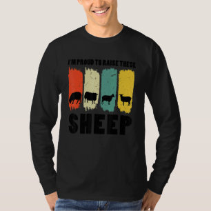 T-shirt Je suis fier de faire élévér ces animaux d'élevage