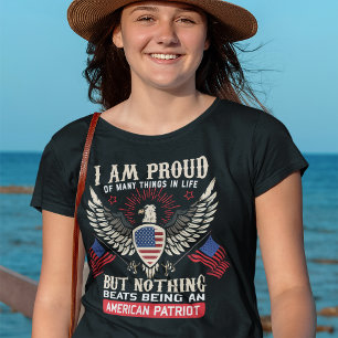 T-shirt Je Suis Fière De Beaucoup De Choses Dans La Vie, M