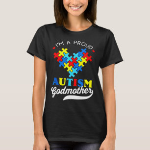 T-shirt Je Suis Fière Godmère Sensibilisation sur l'autism