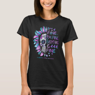 T-shirt Je suis fin crâne Sugar Prévention Suicide Sensibi