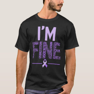 T-shirt Je suis fin Fibromyalgie Guerrier Fibro Sensibilis