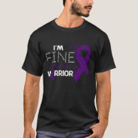Je suis fin Lupus Guerrier Plume de sensibilisatio