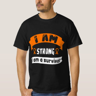 T-shirt Je Suis Forte Je Suis Survivante Leucémie Cancer C