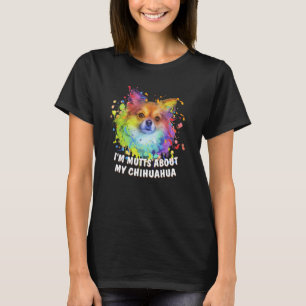 T-shirt Je suis fou de mon jouet de chihuahua chiwawa à ca