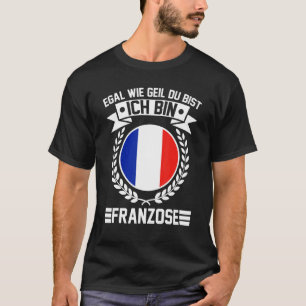 T-shirt Je Suis Franzose France Paris