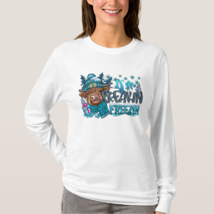 T-shirt Je suis Freakin' Gel Long Manche
