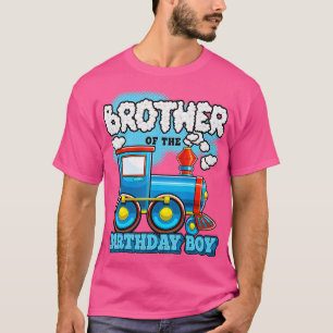 T-shirt Je suis Frère de l'anniversaire Garçon pluie fête