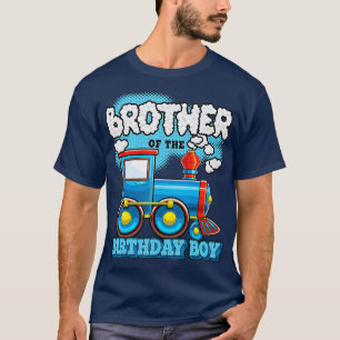 T-shirt Je suis Frère de l'anniversaire Garçon pluie fête