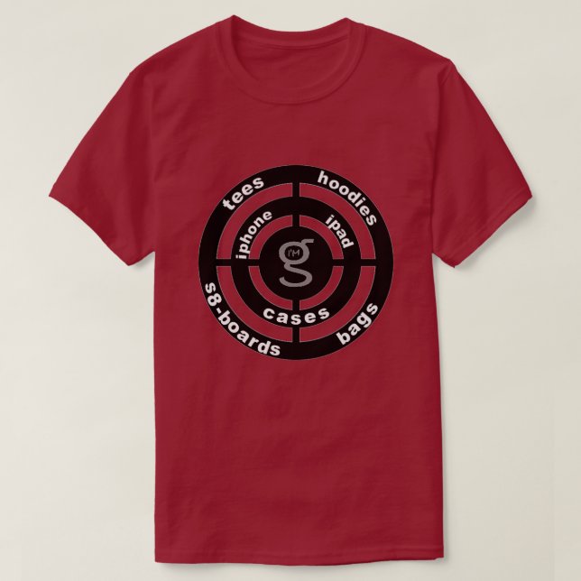 T-shirt Je suis G Target Logo Chemise (Design devant)