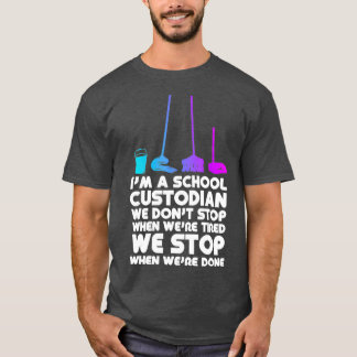 T-shirt Je Suis Gardien De L'École