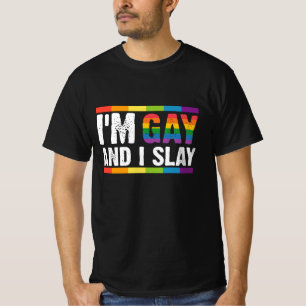 T-shirt Je suis gay et je déchire la fierté gay LGBTQ