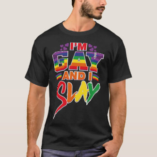 T-shirt Je suis Gay et je suis Slay
