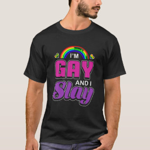 T-shirt Je suis Gay et j'envoie Gay pride Week Chemise LGB