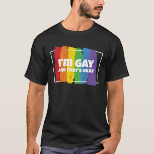T-shirt Je Suis Gay Et Que D'Accord Je Gay Gay pride Trans