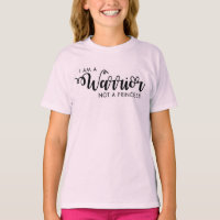 Je suis guerrier pas Shirt de princesse Kid's
