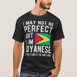 T-shirt Je suis Guyanais Drapeau Guyana Patrimoine Guyanai