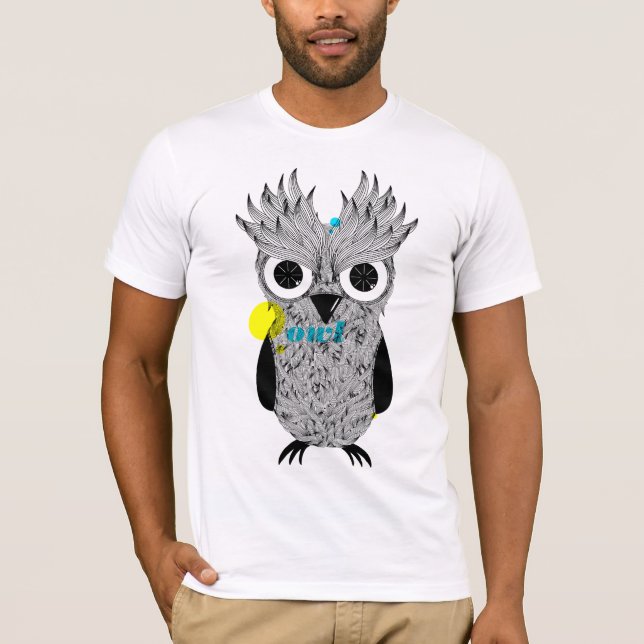 T-shirt Je suis hibou (Devant)