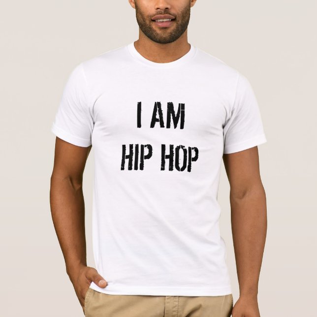 T-SHIRT JE SUIS HIP HOP (Devant)
