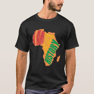 T-shirt Je Suis Histoire Noire Histoire Noire Mois Fier Af