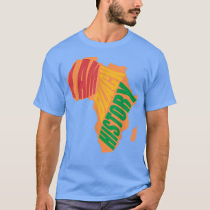 T-shirt Je Suis Histoire Noire Histoire Noire Mois Fier Af