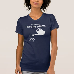 T-shirt Je suis I tellement excited ai mouillé ma chemise