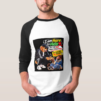 T-SHIRT JE SUIS ICI POUR AIDER LA GENTILLESSE & AIDER LES 