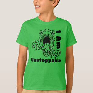 T-shirt Je Suis Inarrêtable, Drôle T-Rex