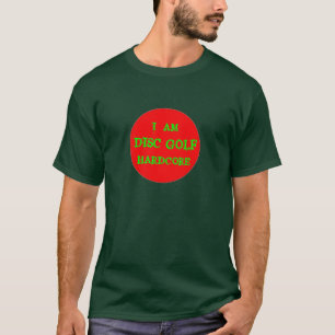 T-SHIRT JE SUIS INCONDITIONNEL DE GOLF DE DISQUE