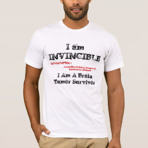 T-shirt Je suis invincible