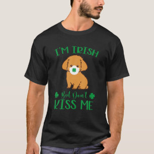 T-shirt Je suis Irlandais ne m'embrasse pas Saint Patrick'