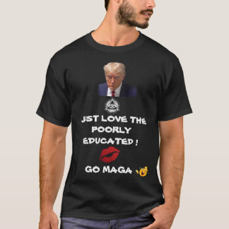 T-shirt JE SUIS JUSTE AMOUREUX DES MAL ÉDUQUÉST-Shirt
