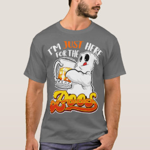 T-shirt Je Suis Juste Ici, Le Boos Drôle Halloween