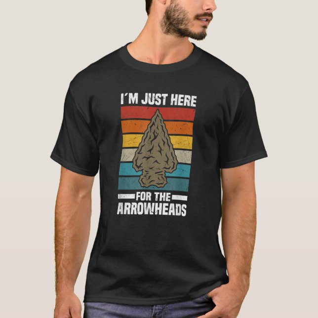 T-shirt Je suis juste ici pour Arrowhead Hunti (Devant)