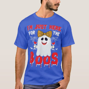 T-shirt Je suis juste ici pour la bière Boos Drôle Fantôme