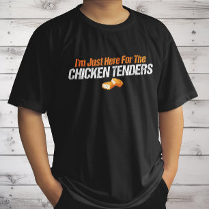 T-shirt Je suis juste ici pour le Louvain de la nourriture