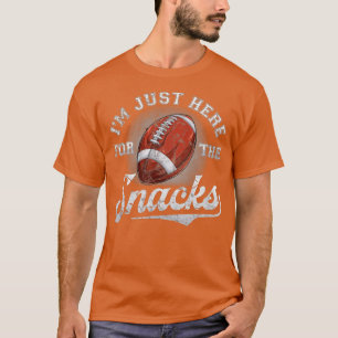 T-shirt Je suis juste ici pour les snacks Drôle Imaginaire