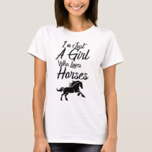 Je suis juste une fille qui aime les chevaux