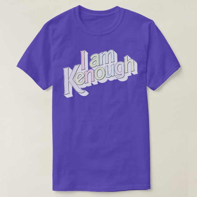 T-shirt Je Suis Kassez Pastel Colorway (Design devant)