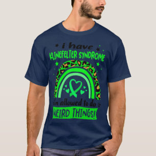 T-shirt Je suis Klinefelter Syndrome Je suis autorisé à fa