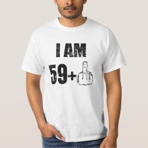 T-shirt Je suis la chemise de 60 d'années hommes drôles