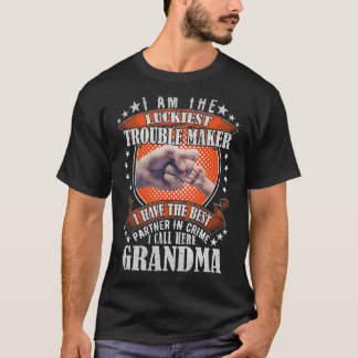 T-shirt Je Suis La Créatrice De Troubles La Plus Heureuse