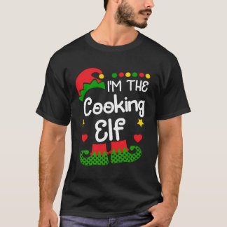 T-shirt Je Suis La Cuisine Elf Chemise Noël Famille Elf Co