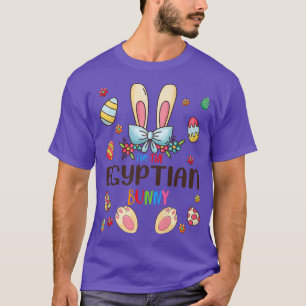 T-shirt Je suis la famille de jumelage du lapin égyptien d