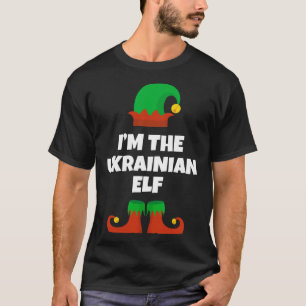 T-shirt Je suis la famille de lutins ukrainiens Pyjama Noë