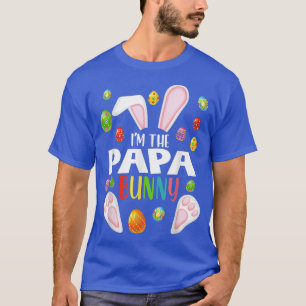 T-shirt Je suis La Famille de Pâques Drôle Du Lapin Papa 