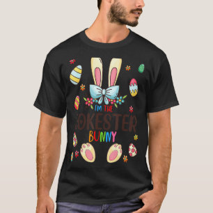 T-shirt Je suis La Famille Jokester Bunny Jour de Pâques