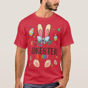 T-shirt Je suis La Famille Jokester Bunny Jour de Pâques