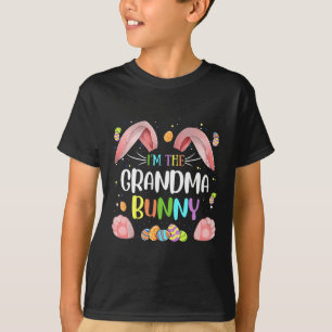 T-shirt Je suis La Famille Mignonne Bunny Bunny de grand-m